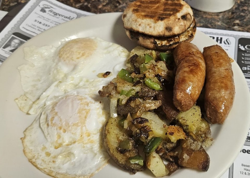 Eggs Home Fries Sausage
